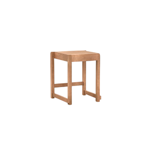Frama 01 Sgabello Basso Marrone Marrone