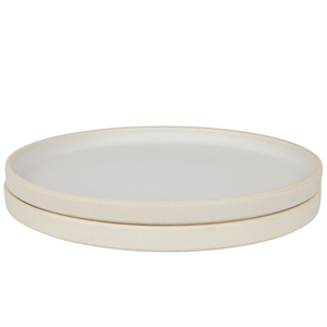 Set di 2 Piatti in Ceramica Frama Otto , Grande, Naturali