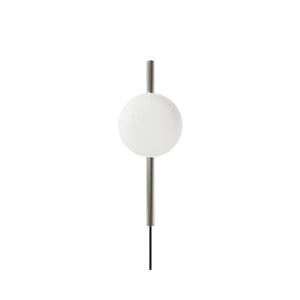 Applique Singola Ovoidale Frama in Acciaio Inox