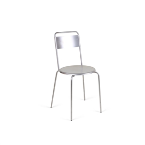 Sedia da Pranzo Frama Petit Rond in Acciaio Inossidabile
