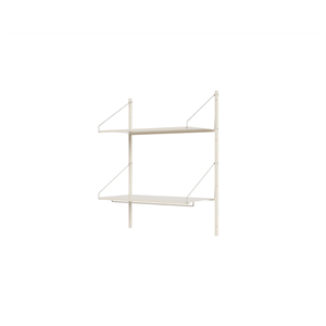 Mensola Appendiabiti Frama Shelf Library 108,4x80 Bianco Caldo
