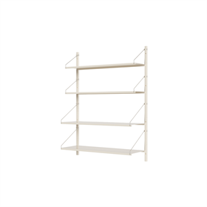 Libreria Frama Shelf Mensola Singola 108,4x80 Bianco Caldo