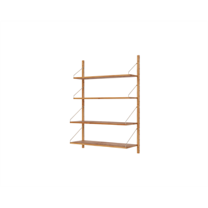 Libreria Frama Shelf Mensola Singola 114,8x80 Rovere Naturale