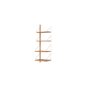 Libreria Frama Shelf, Sezione Aggiuntiva, Rovere Naturale