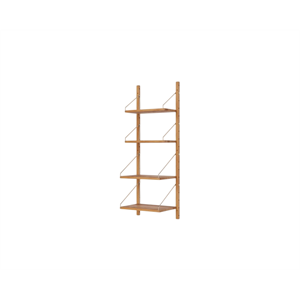 Libreria Frama Shelf Library A Sezione Singola 114,8x40 Rovere Naturale