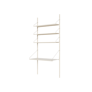 Frama Shelf Library Desk Section Libreria 185,2x80 Bianco Caldo