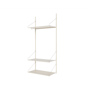 Libreria Frama Shelf Hanger Scaffale 185,2x80 Bianco Caldo