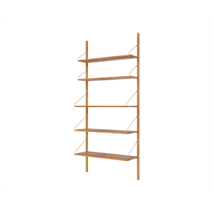 Libreria Frama Shelf Mensola Singola 185,2x80 Rovere Naturale