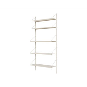 Libreria Frama Shelf Library A Sezione Singola 185,2x80 Bianco Caldo