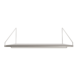 Mensola Appendiabiti Frama Shelf Library 40x80 Acciaio Inox