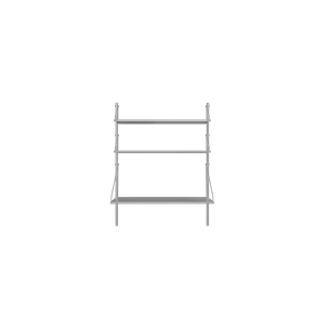 Frama Shelf Libreria Scrivania Sezione Scaffale Unità 108,4x80 Acciaio Inox