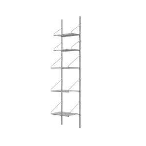 Libreria Frama Shelf Mensola Singola 185,2x40 Acciaio Inox