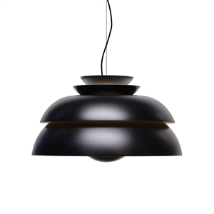 Fritz Hansen Concert P3 Lampadario Nero Opaco