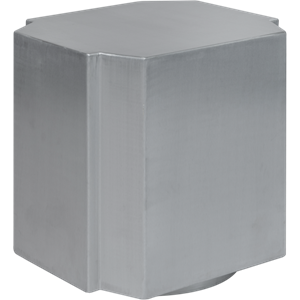 Sgabello Louise Roe Funki 01 in Alluminio Spazzolato