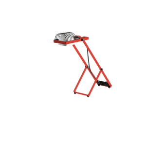 Lampada da tavolo Artemide Sintesi Rosso