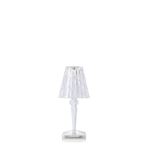 Kartell BATTERY Lampada portatile in Cristallo