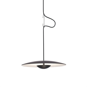 Lampadario Marset Ginger 32 Nero/ Bianco