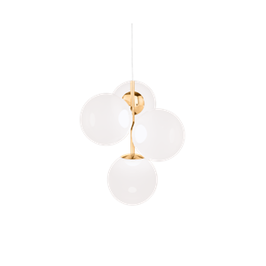 Lampadario Globe Tom Dixon Mini Opale/oro