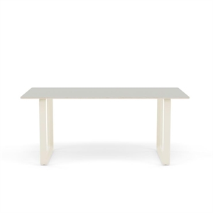 Muuto 70/70 Tavolo da Pranzo 170x85 Linoleum Grigio/Sabbia