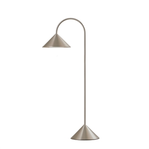 Lampada Portatile Frandsen Grasp H72 in Acciaio Inossidabile Spazzolato