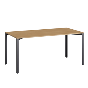 +Halle Tavolo A Griglia 80x160 Rovere/ Nero