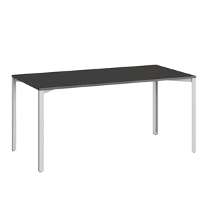 +Halle Tavolo a griglia 80x160 Nero/ Grigio Chiaro