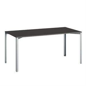 +Halle Tavolo A Griglia 80x160 Nero/ Blu Zinco