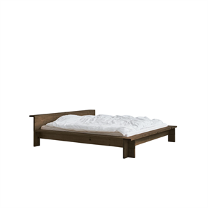 Struttura letto Rye Sleep Hem 200x210 rovere Rosso affumicato