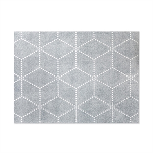 Zerbino Heymat Hagl 85x115 Argento