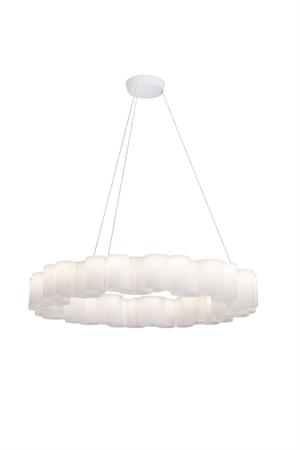 Lampadario Stilnovo Miele Ø110 Bianco