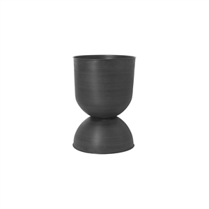 Ferm Living Vaso Clessidra Grande Nero