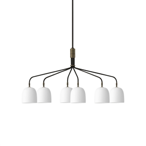 GUBI Howard Lampadario 6 Braccia Bone China