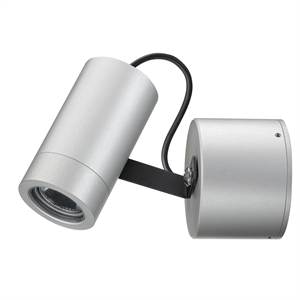 Ilti Luce Lux Wall 17 4000K Applique Orientabile Grigio Argento