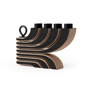 Design House Stockholm Nordic Light Candeliere A 4 Bracci Nero