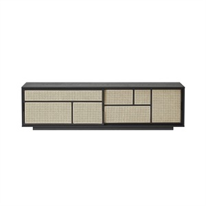 Design House Stockholm Air Cabinet Basso Nero