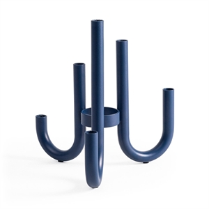 Design House Stockholm Turn Candlestick Blu