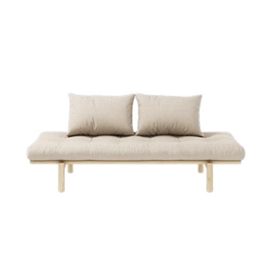 Divano Letto Karup Pace con Materasso A 4 Strati 747 Beige