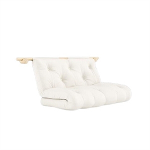 Materasso Karup Hooked con Staffe 135x200 Naturale/Grezzo