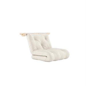 Materasso Karup Hooked con Staffe 75x200 Lino/Grezzo