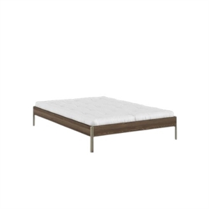 Struttura Letto Karup Core 140x200 Carob Brown/Sage Green