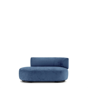 Kartell K-Wait Dormeuse Destra Blu