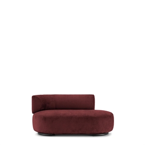 Kartell K-Wait Dormeuse Sinistra Rosso