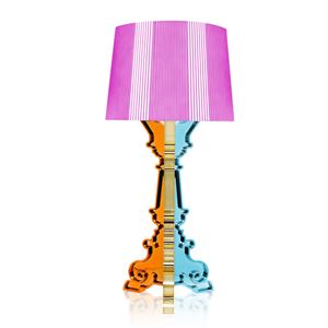 Kartell Bourgie Lampada Da Tavolo Multicolore Fucsia