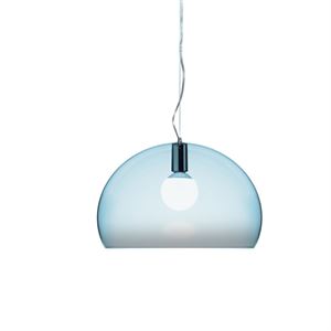 Kartell FL/Y Lampadario Blu Chiaro Piccolo