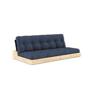 Divano Letto Karup Design Base con Materasso A 5 Strati Nero Notte/Navy