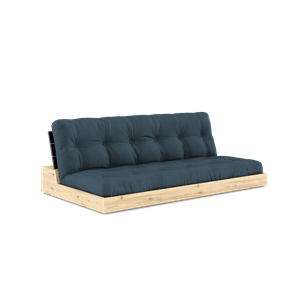 Base Divano Letto Karup Design Con Materasso 5 Strati Nero Notte/Petrolio