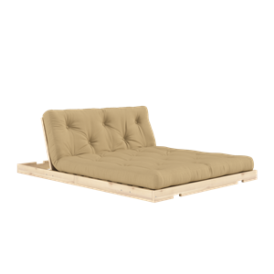 Karup Design Flip Divano Letto con Materasso 140x200 Beige Grano/Grezzo