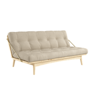 Divano Karup Folk Pino Laccato Trasparente/747 Beige