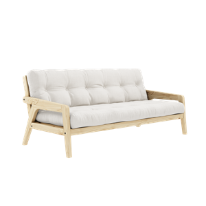 Divano Letto Karup Grab Pino Laccato Trasparente/701 Naturale