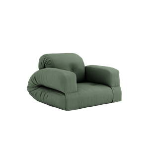 Poltrona Hippo Karup Design 756 Verde Oliva